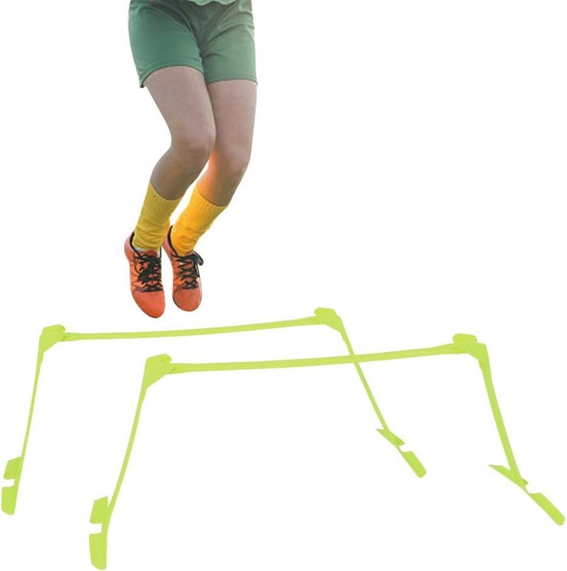 woobles Speed Training Hurdles, Agility Hurdles, Adjustable Height - 12.4 in, 8.5 in, 5.9 in, Football Soccer Agility Speed Training Aids, Multi Sports Equipment, Fitness Agility Set, Pack of 2 - Image 1